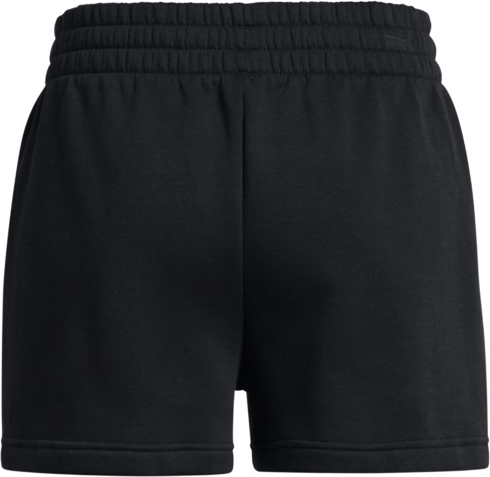 UnderArmourDamenRivalFleeceShortBlack001-LUSLG