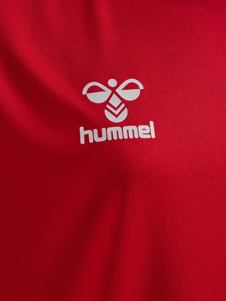 HummelKinderT-ShirtTopHmlessentialJerseySSKidsTrueRed-104