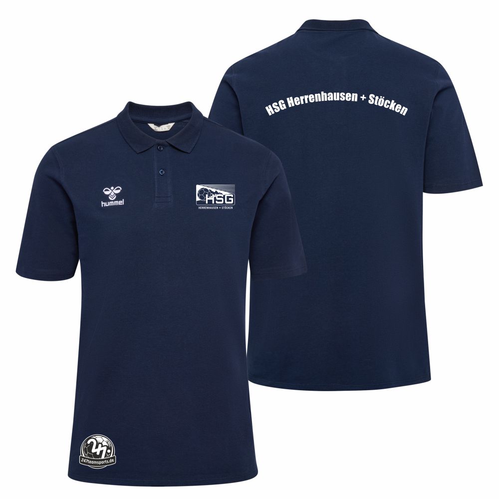 HSGHerrenhausenStckenHummelhmlGO20CottonPoloUnisex224831