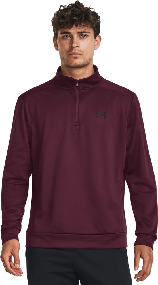 UnderArmourFunktionsshirtArmourFleeceZipMaroon-XS