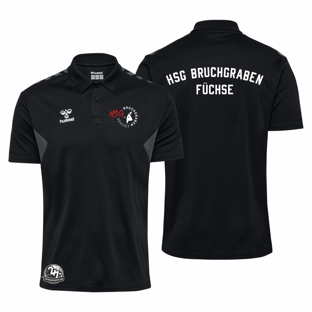 HSGBruchgrabenFchseHummelhmlAuthenticPLFunctionalPoloUnisex219991