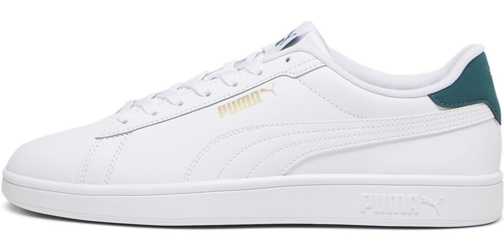 PumaSchuheLowSmash30L390987PumaWhite-Malachite-PumaGold-39