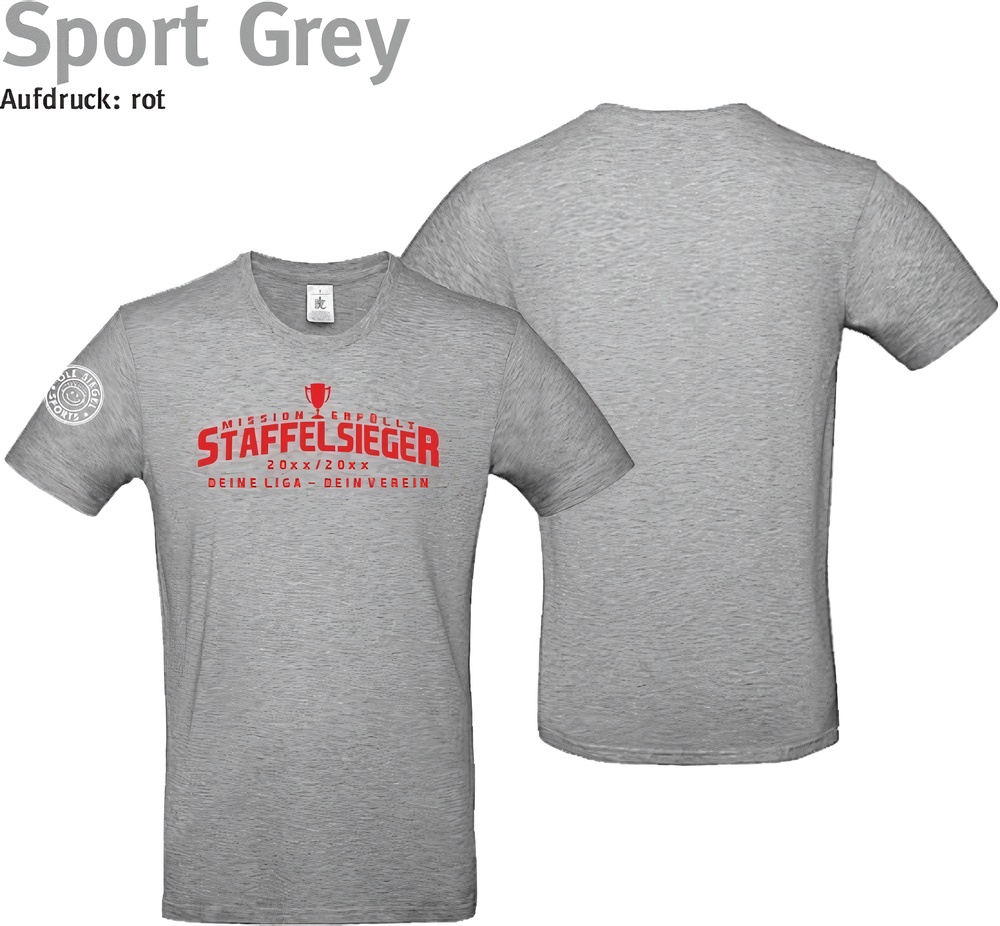 247CollectionT-ShirtStaffelsiegershirtMissionTU03TSportGreyHeather-XS