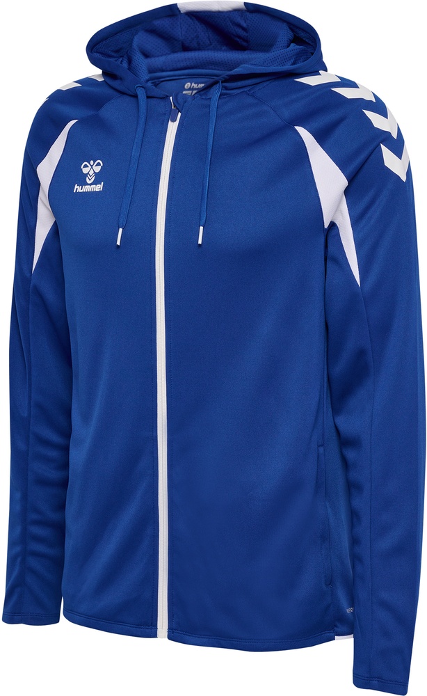 HummelTrainingsjackeHmlcore20ZipHoodie230853TrueBlueWhite-XS