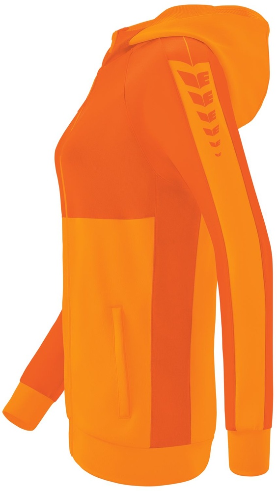 ErimaDamenSixWingsTrainingsjackeMitKapuze22-0010NewOrangeOrange-34XXS