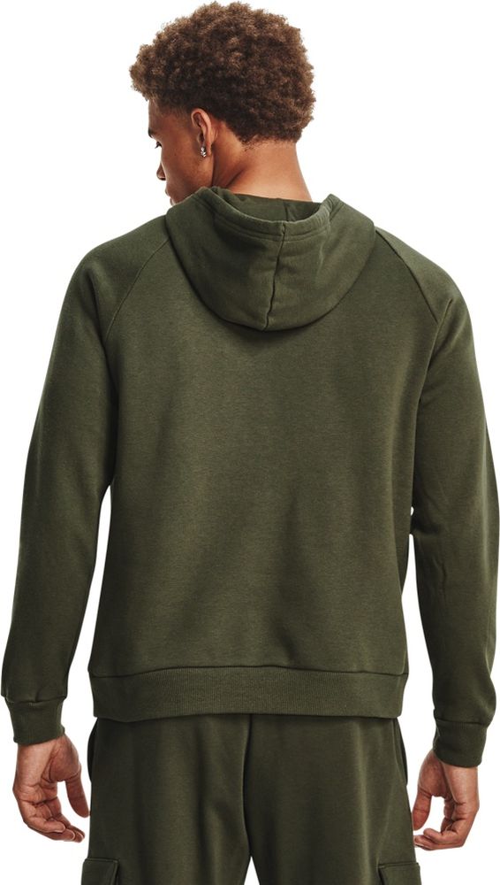 UnderArmourUARivalFleeceLogoHoodieGreen-XS