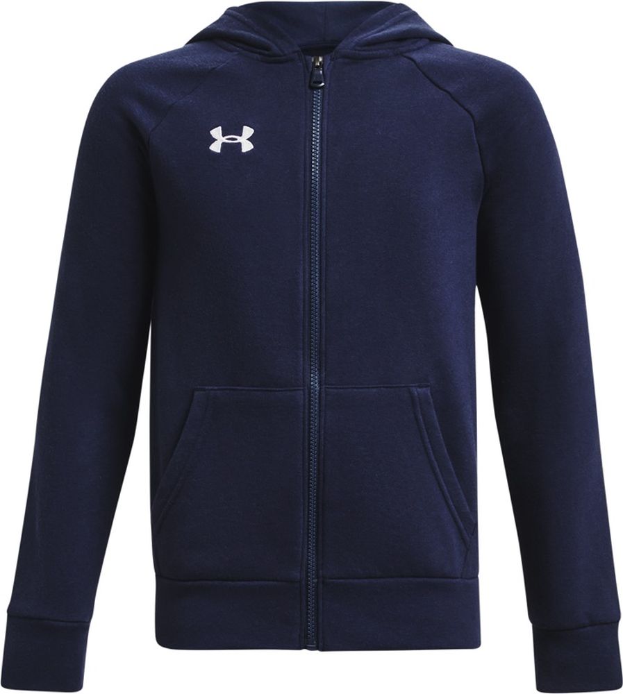 UnderArmourJungenUARivalFleeceFullzipHoodieMidnightNavy-XSUSYXS