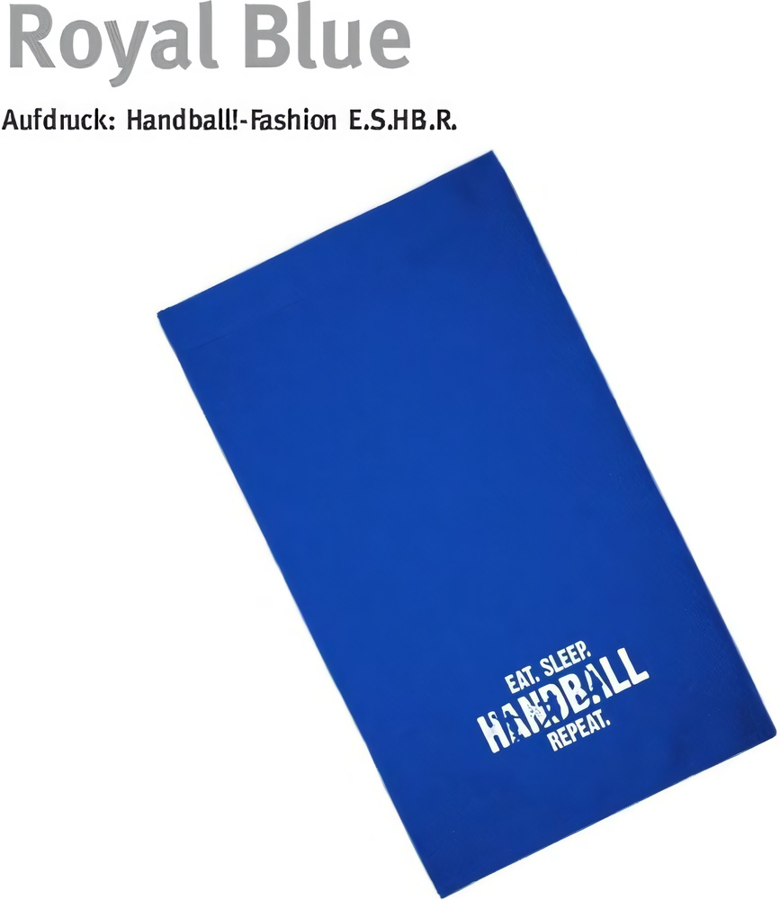 HandballFashionHandtuchEatSleepHandballRepeatT1-7070x140cmRoyalBlue
