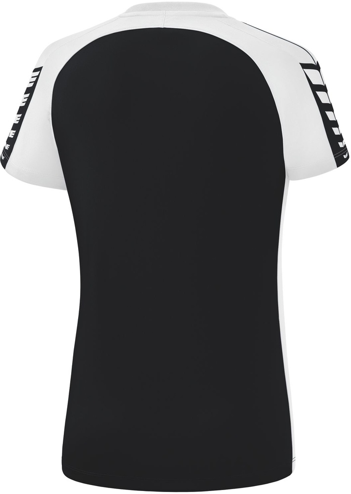 ErimaDamenSportshirtSixWingsT-Shirt22-0006SchwarzWei-34XXS