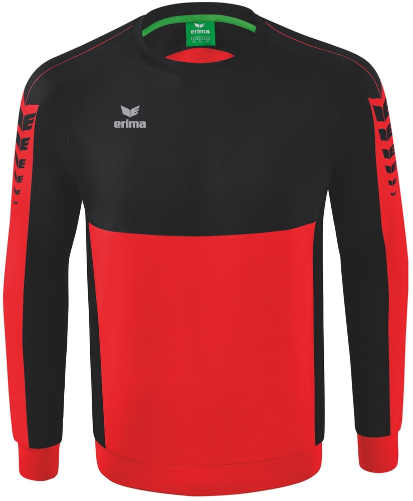 ErimaSixWingsSweatshirt22-0012RotSchwarz-116