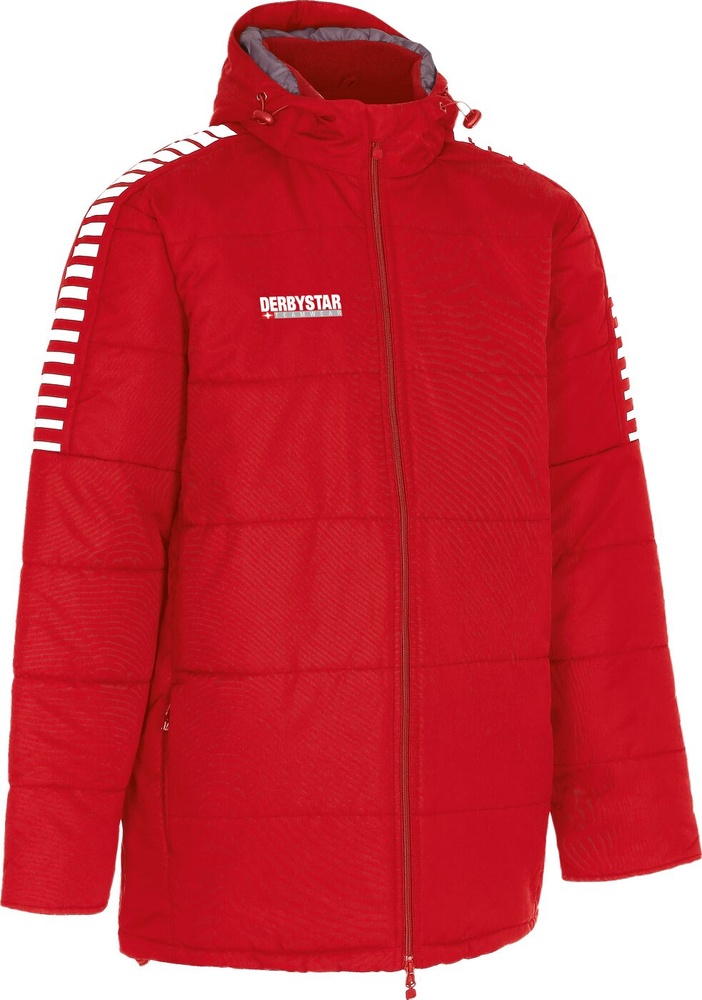DerbystarRegenjackeHyperStadionjacke622010RotWeiss-S