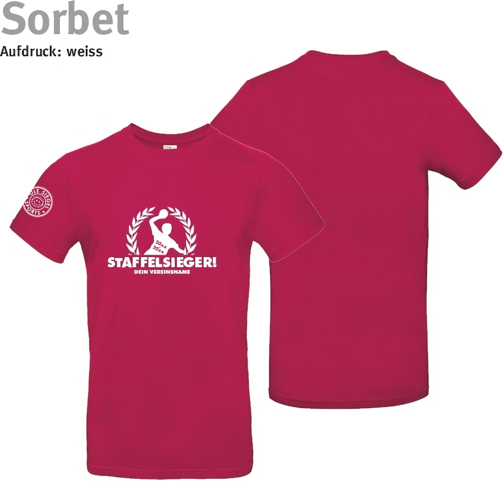 247CollectionT-ShirtStaffelsiegershirtKranzHandballMenTU03TSorbet-XS