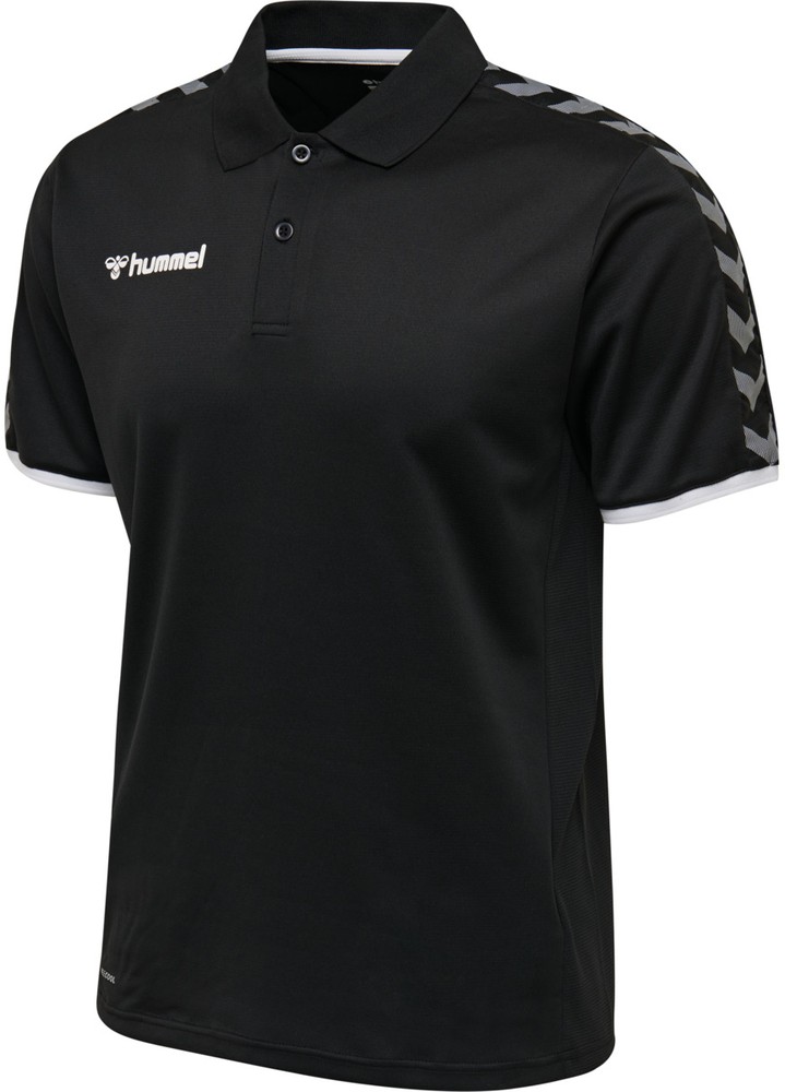 HummelPoloShirtHmlauthenticFunctionalPoloBlackWhite-XXL