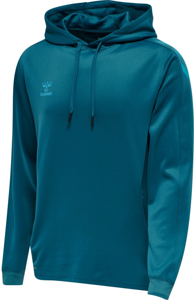 HummelHoodieHmlcoreXkPolySweatHoodieBlueCoral-XXL