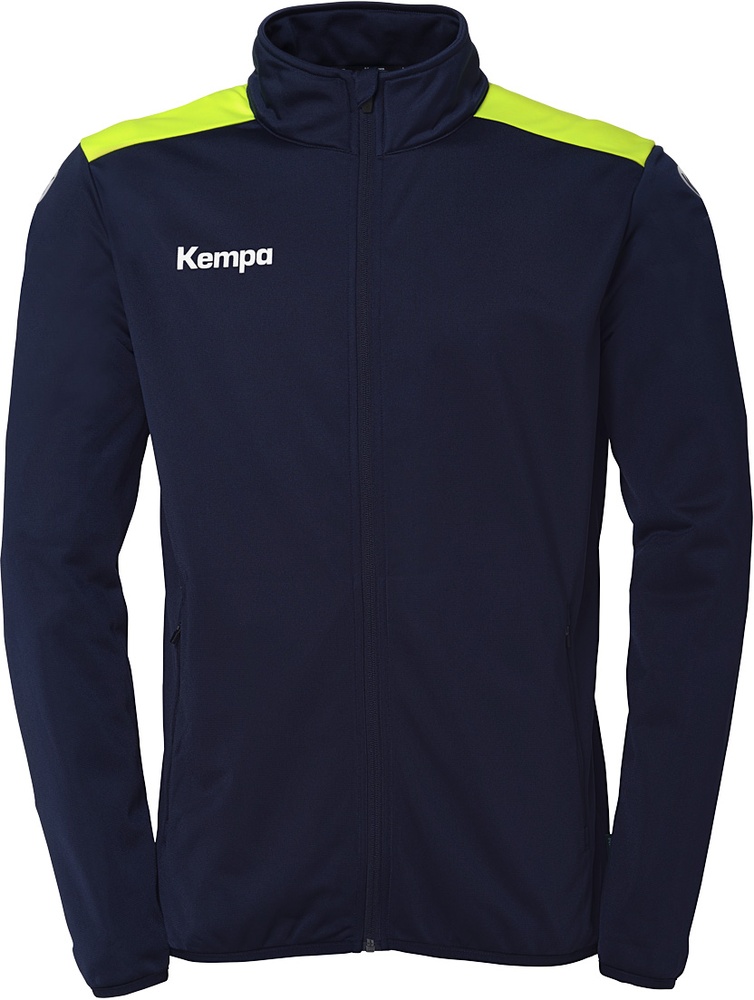 KempaKinderTrainingsjackeEmotion27PolyJacke2005125MarineFluoGelb-116