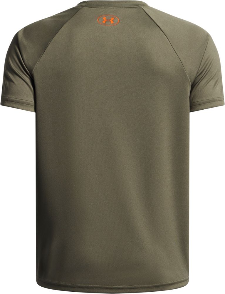 UnderArmourKinderSportshirtSplitWordmarkT-ShirtTech1383010Green390-LUSYLG