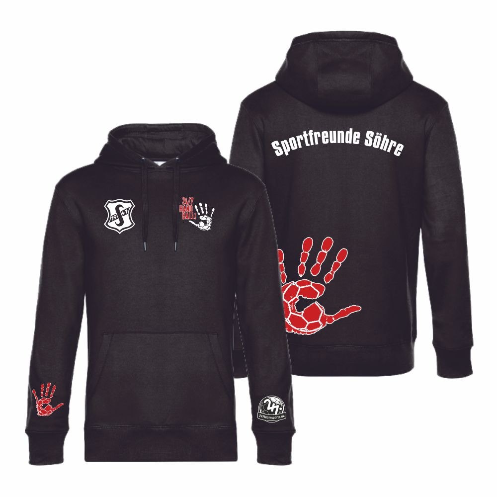 SportfreundeShreKinderBasicHoodieKidsJH001JSchwarz-122128-ca7-8Jahre