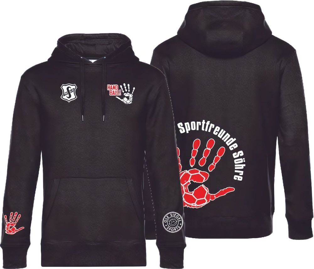 SportfreundeShreBasicHoodieUnisex24442Schwarz-XXL