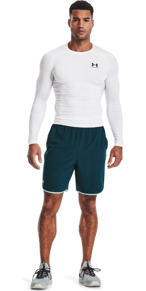 UnderArmourLongsleevesHeatGearArmourLangarm-OberteilWhite-XS