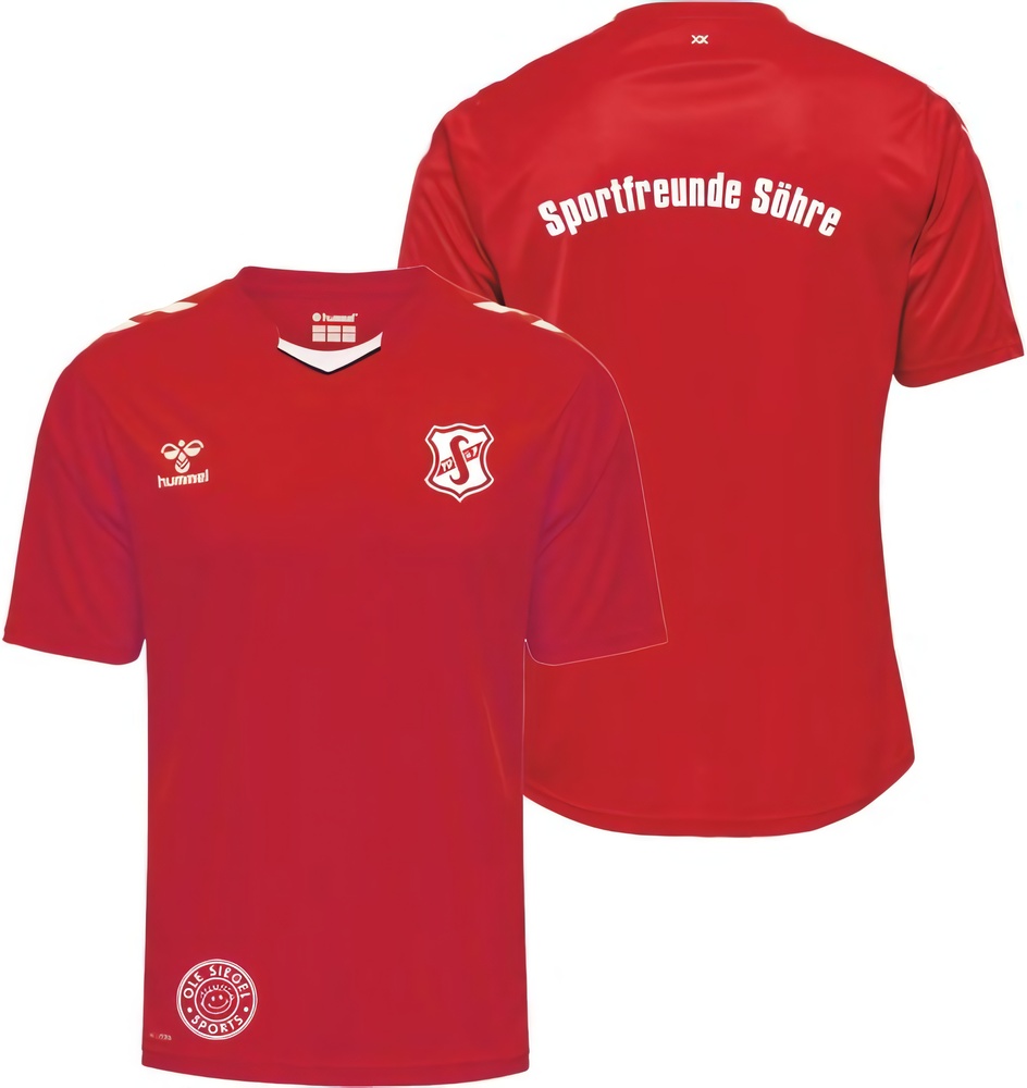 SportfreundeShreDamenHummelhmlCore20PolyJerseySSLady230828TrueRed-XXL