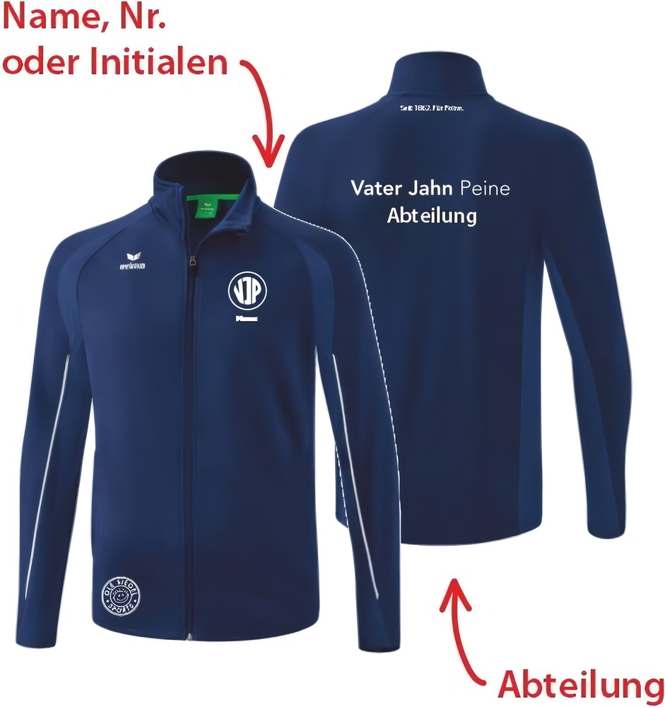 MTVVaterJahnPeineErimaLigaStarPolyesterTrainingsjackeUnisex1032322