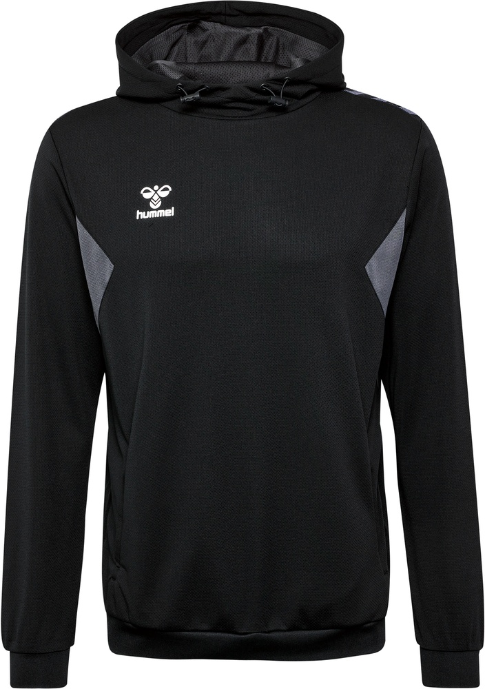 HummelSweatshirtshoodiesHmlauthenticPlHoodieBlack-XXL