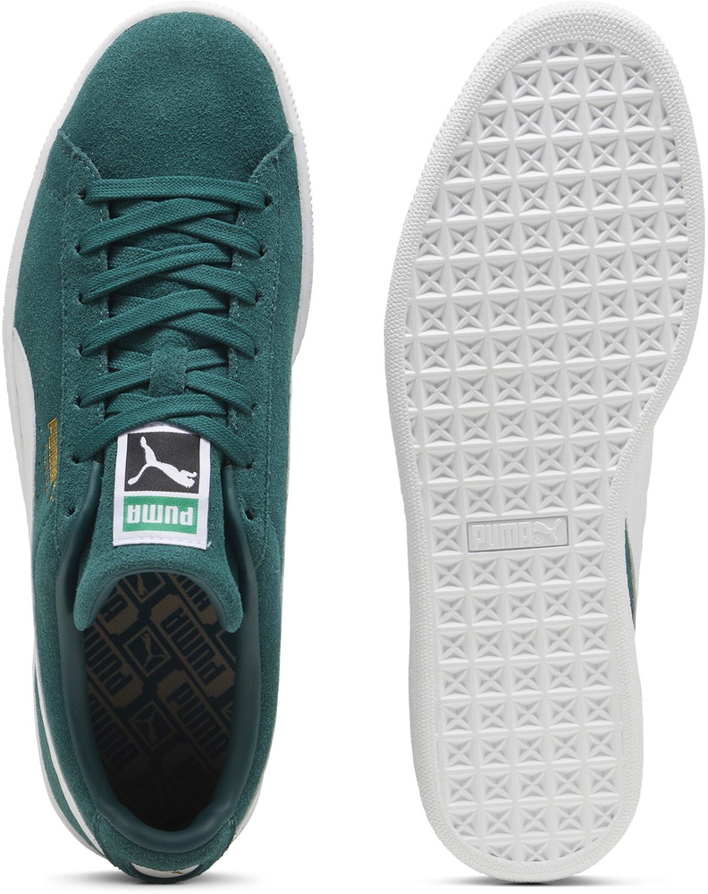 PumaSchuheLowSuedeClassic399781DarkMyrtle-PumaWhite-40