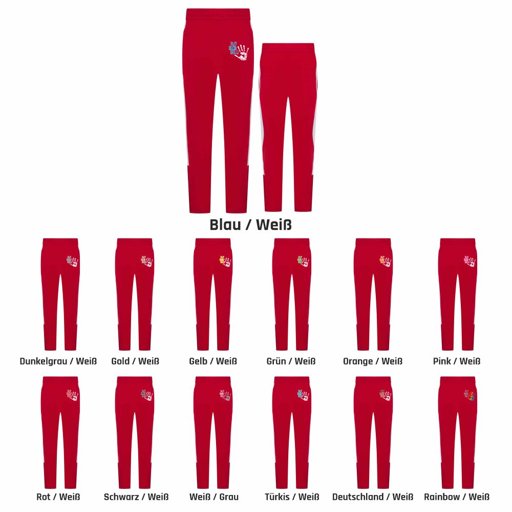 HandballCollectionTrainingshoseLV881Red-White-XXS