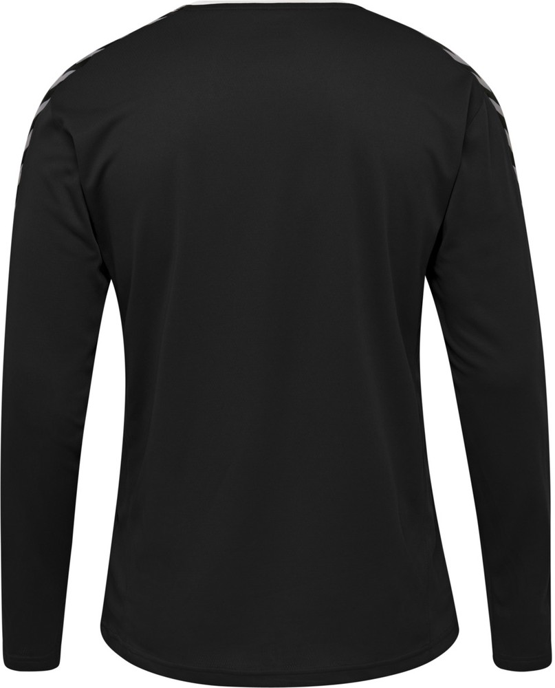 HummelTrikotLangarmHmlauthenticPolyJerseyLSBlackWhite-XXL