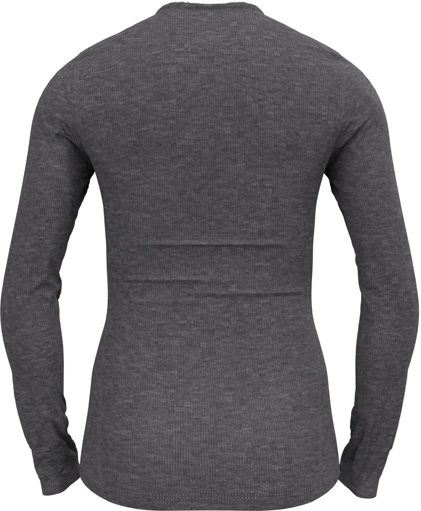 OdloDamenBlTopCrewNeckLong-SleeveActiveWarmEco159101OdloSteelGreyMelange-3XL