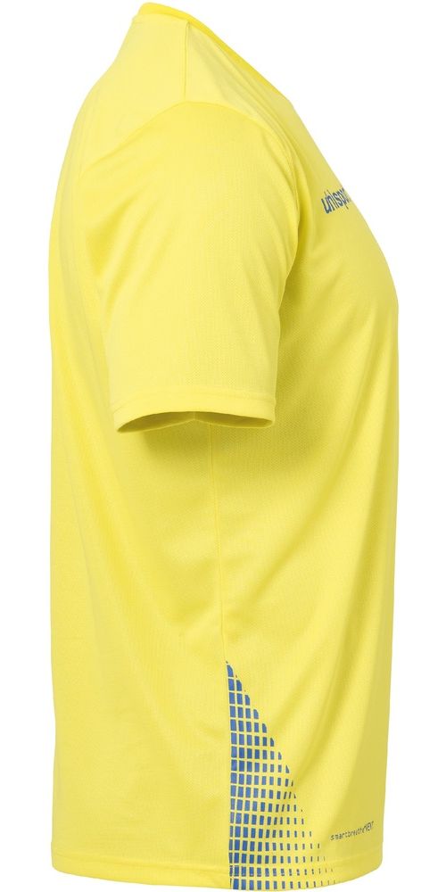 UhlsportKinderScoreTrainingT-Shirt1002147LimonengelbAzurblau-116