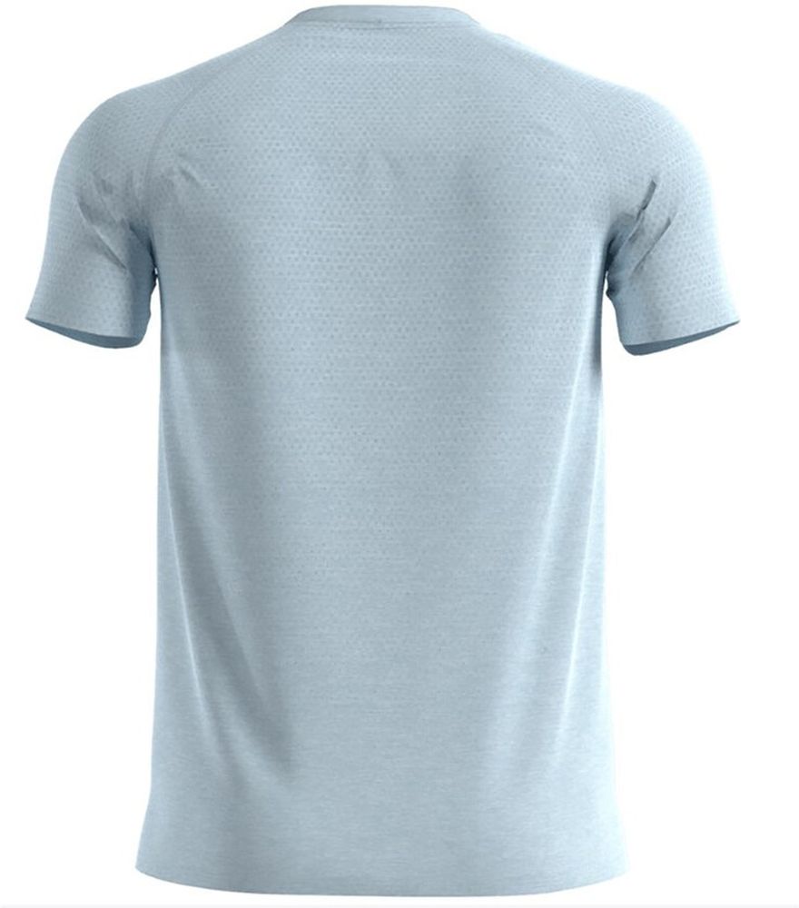 OdloSportshirtCrewNeckShortsleeveEssentialSeamlessBabyBlue-M