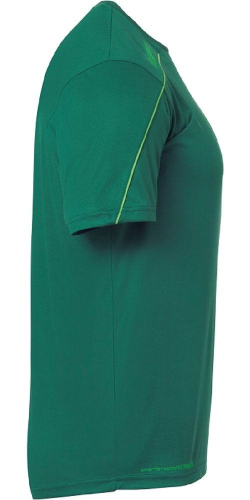 UhlsportKinderStream22TrikotKurzarm1003477FirGrnFluoGrn-116