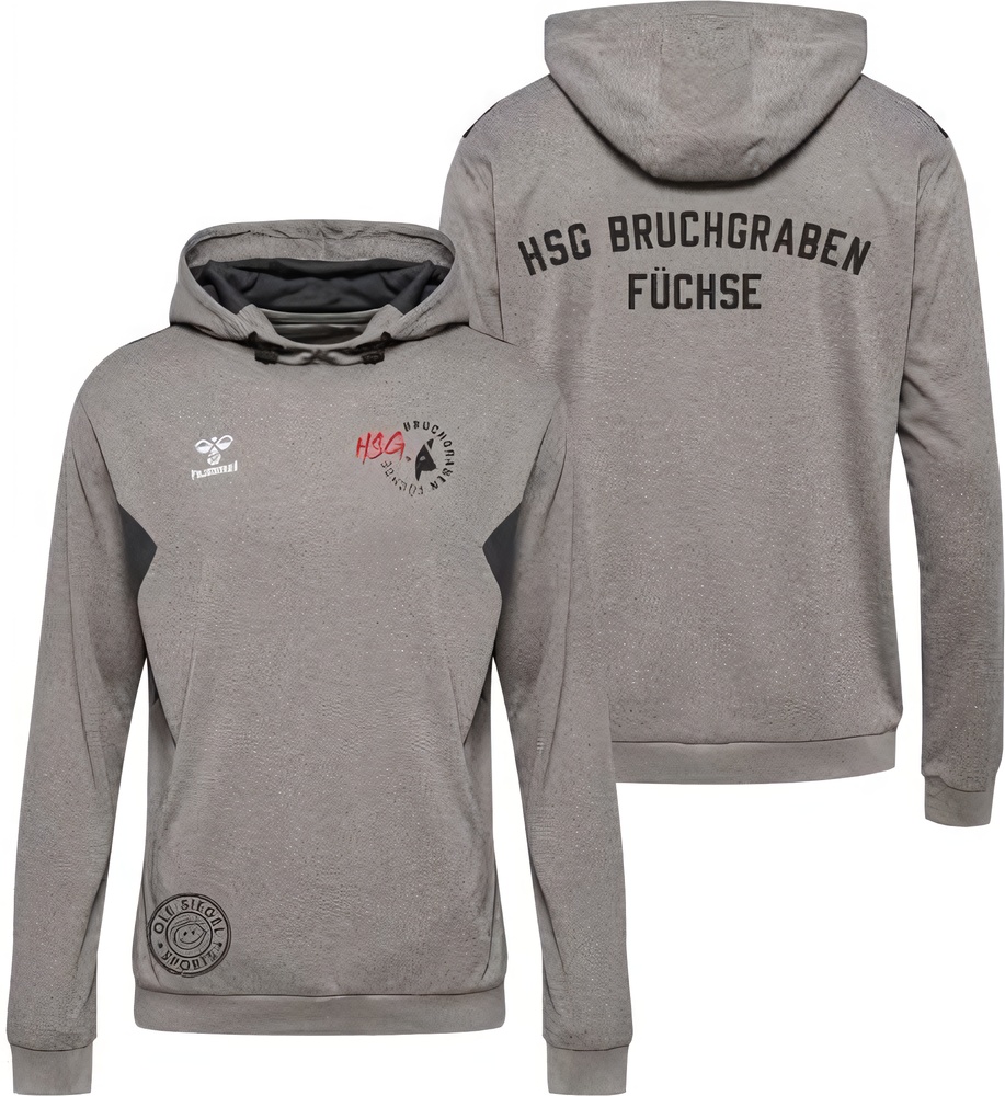 HSGBruchgrabenFchseHummelhmlAuthenticPLHoodieUnisex219976GreyMelange-XXL