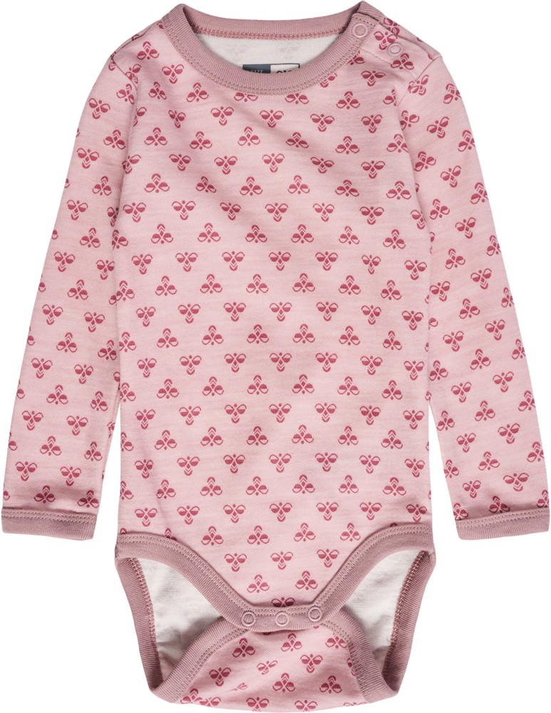 HummelKinderBodyLangarmHmlbamboBodyLsWoodrose-56