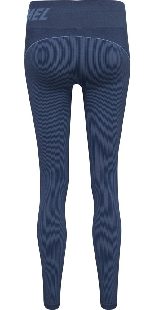 HummelDamenLeggingsHmlteChristelSeamlessMwTightsMarinaInsigniaBlueMelange-L