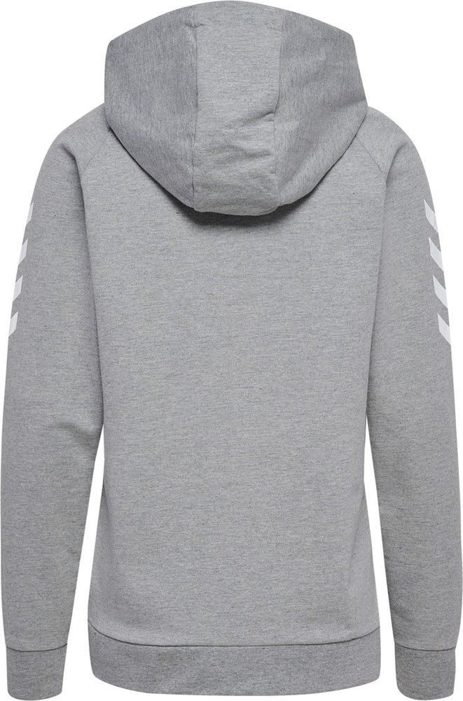 HummelDamenHoodieHmlgoCottonHoodieWomanGreyMelange-XXL