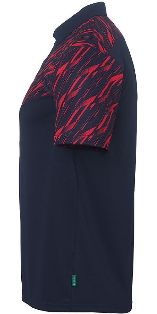 UhlsportKinderProgressive28PoloShirt1002276MarineRot-128