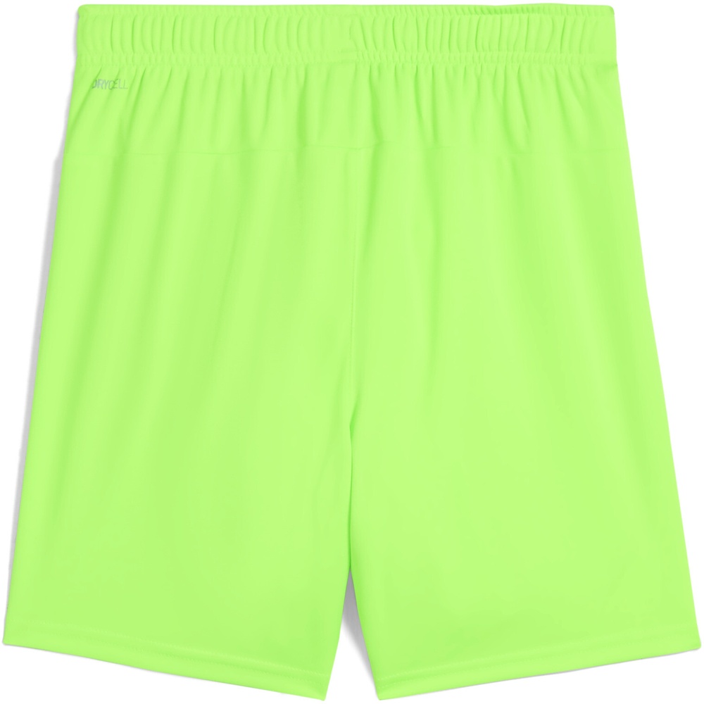 PumaKinderSportShortsTeamGoalShortsJr705753GreenGlare-PumaBlack-164