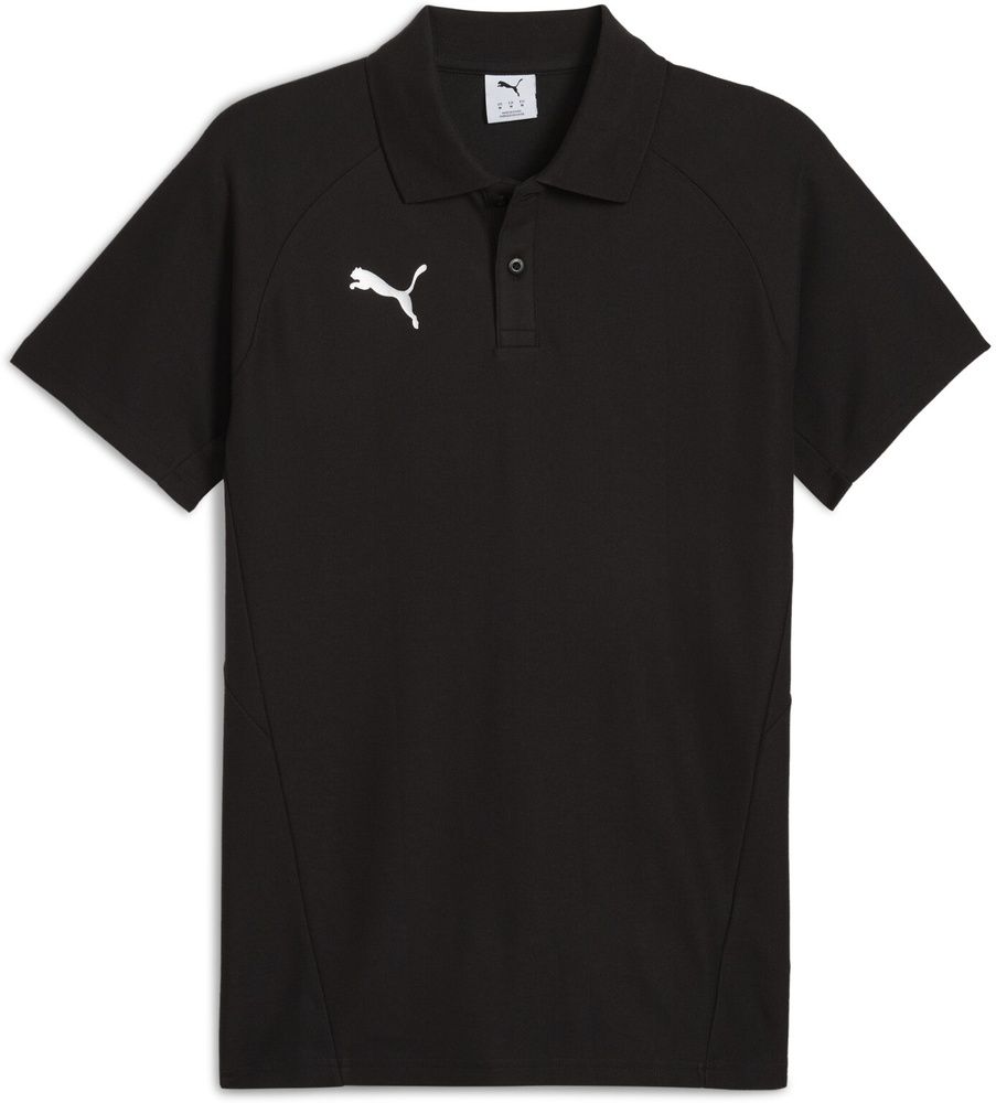 PumaPoloShirtTeamEVOSTRIPEPolo659952PumaBlack-PumaSilver-PumaWhite-XS