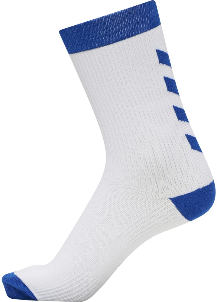 Hummel2-PackSockenElementIndoorSportSock2PackWhiteTrueBlue-27-30