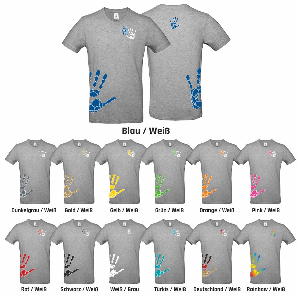 HandballCollectionT-ShirtTU03TSportGreyHeather-XS