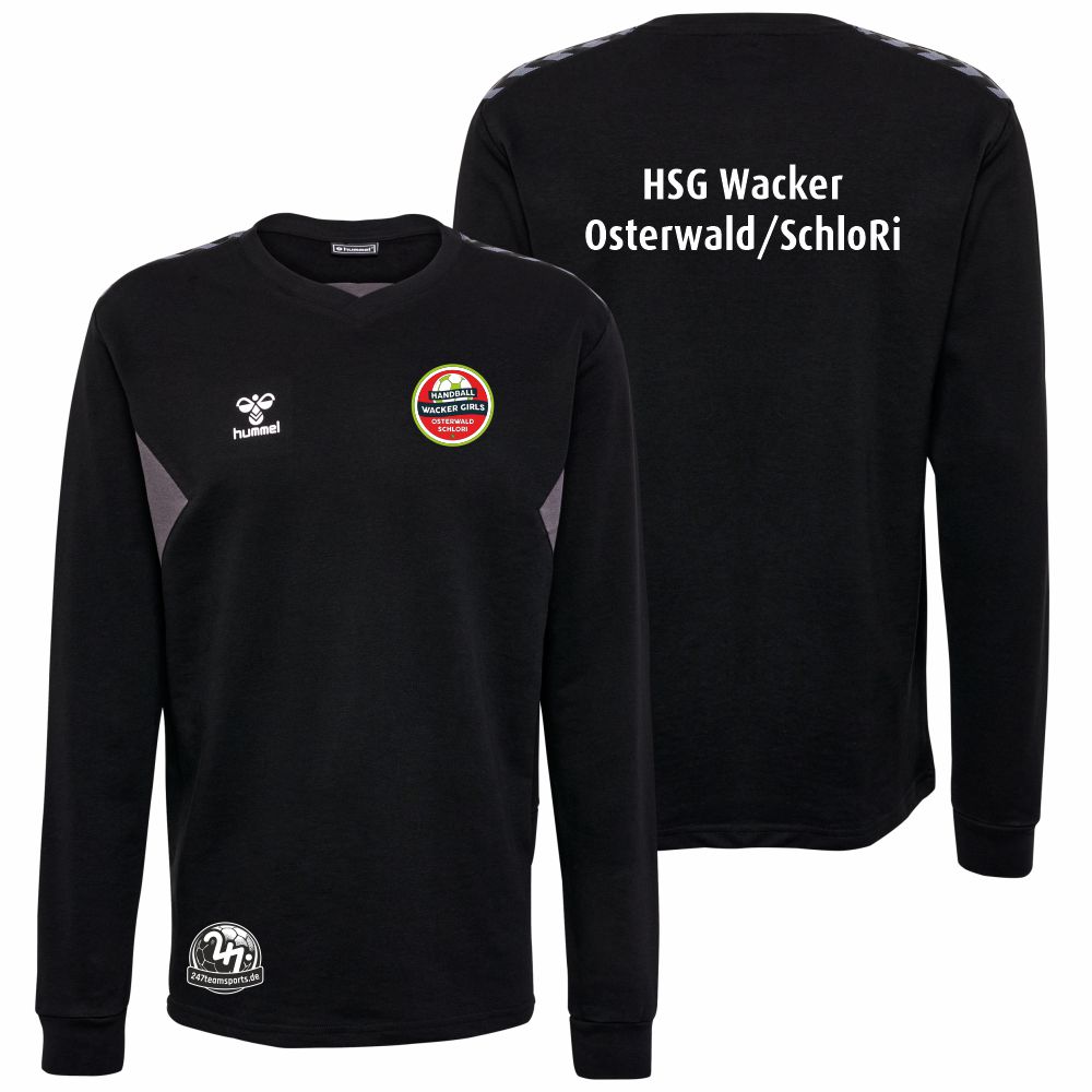 HSGWackerOsterwaldSchloRiHummelhmlAuthenticCottonTrainingSweatUnisex220010