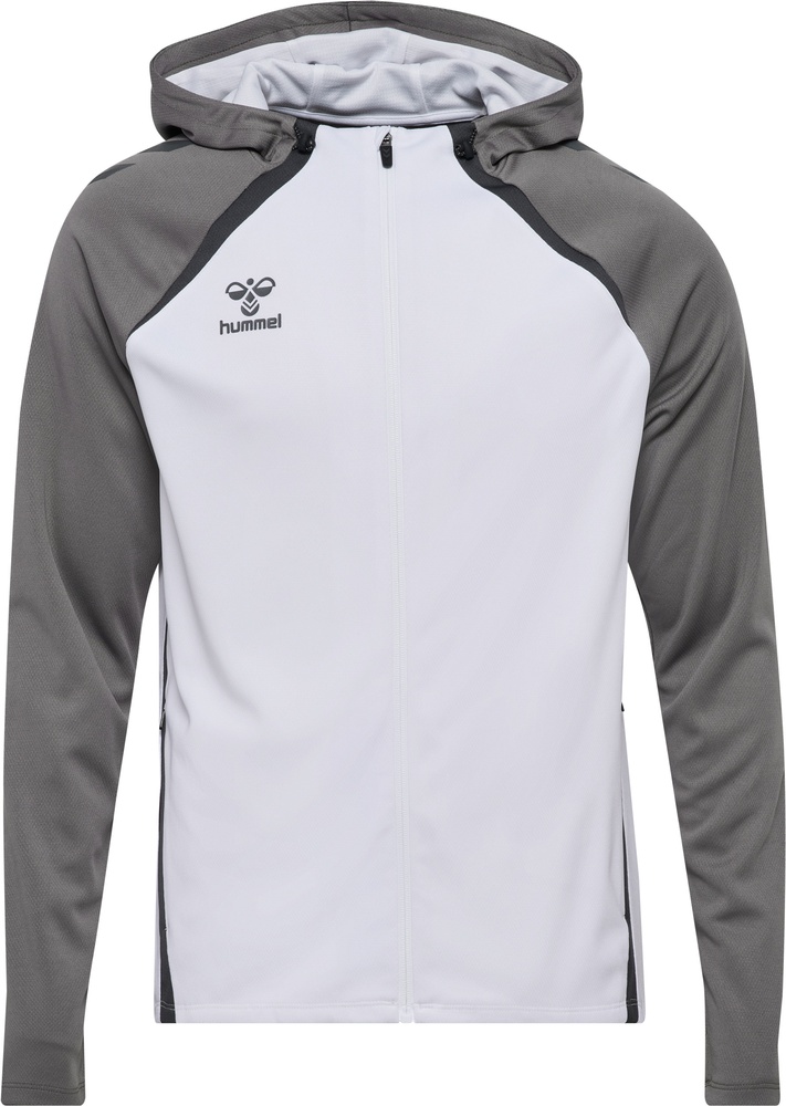 HummelLead20ZipHoodie223759WhiteSteelGray-XXL