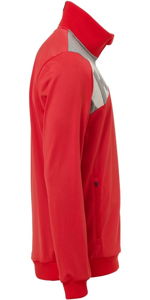 KempaKinderTrainingsjackeCore20PolyJacke2002196RotDarkGrauMelange-116