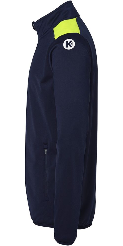 KempaKinderTrainingsjackeEmotion27PolyJacke2005125MarineFluoGelb-116