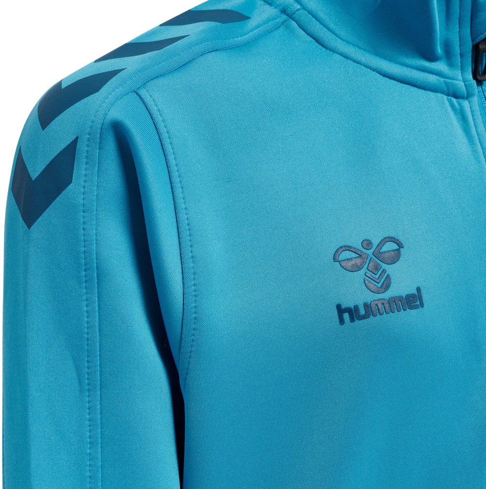 HummelKinderHalf-ZipSweatshirtHmlcoreXkHalfZipPolySweatKidsBlueDanube-116