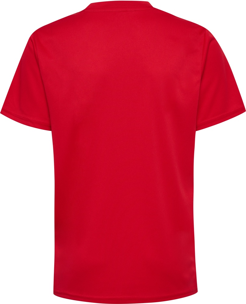 HummelKinderT-ShirtTopHmlessentialJerseySSKidsTrueRed-104