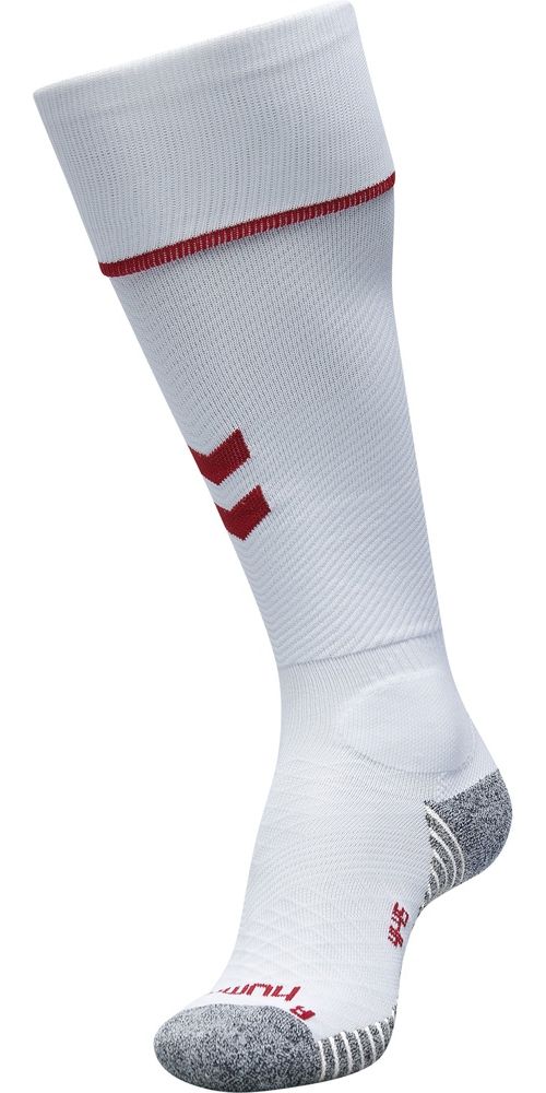 HummelSockenProFootballSock17-18WhiteTrueRed-36-40