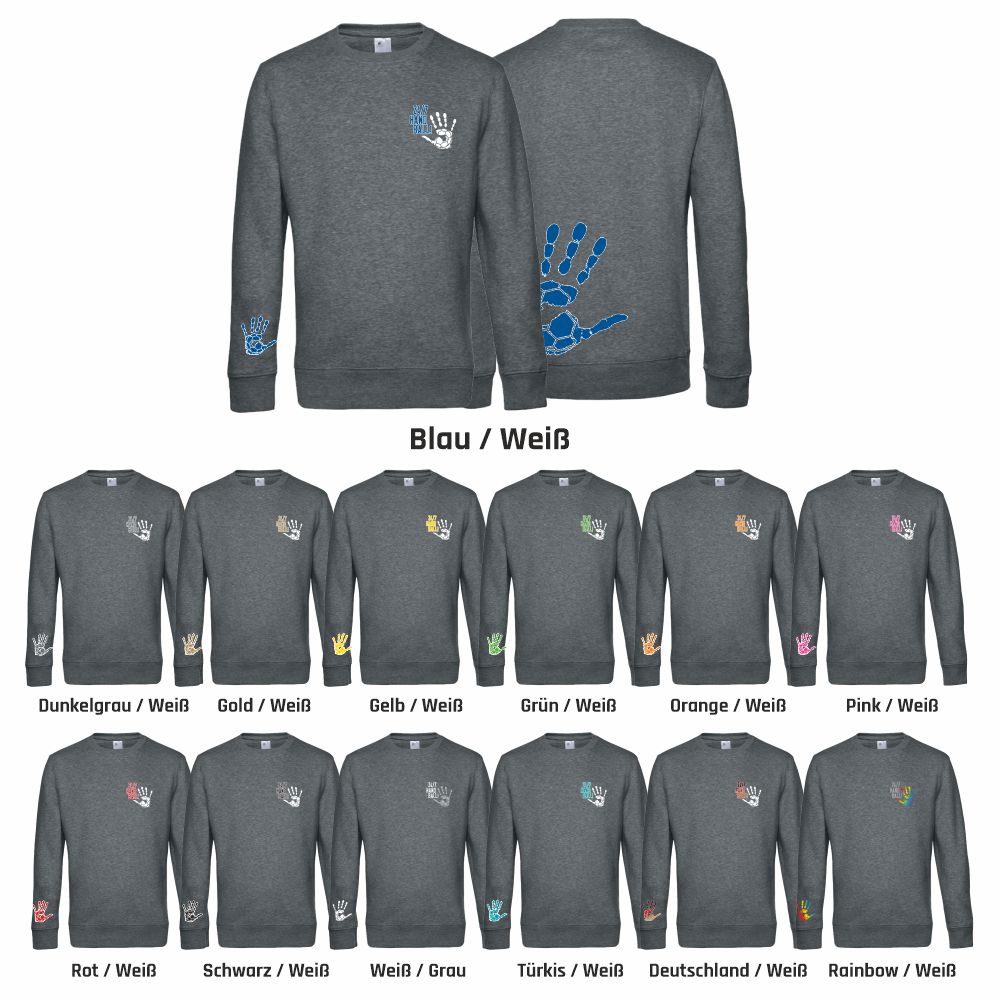 HandballCollectionSweaterWU01KHeatherMidGrey-XL